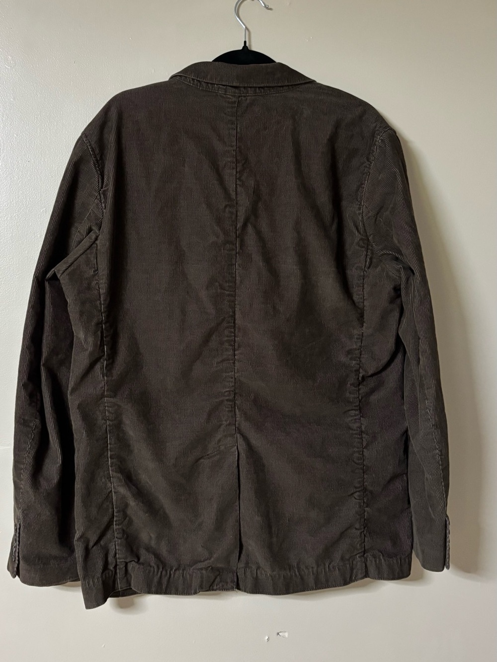 Men's Brown Corduroy blazer with a relaxed fit - Picture 2 of 6